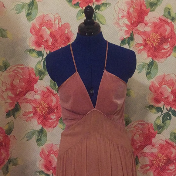 Vintage 90s Silk Dress - Picture 6 of 8